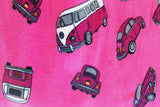 Pink bold VW camper honcho